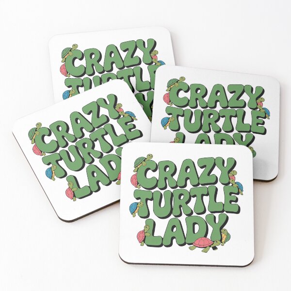 Item preview, Crazy Turtle Lady designed and sold by graphic-genie.