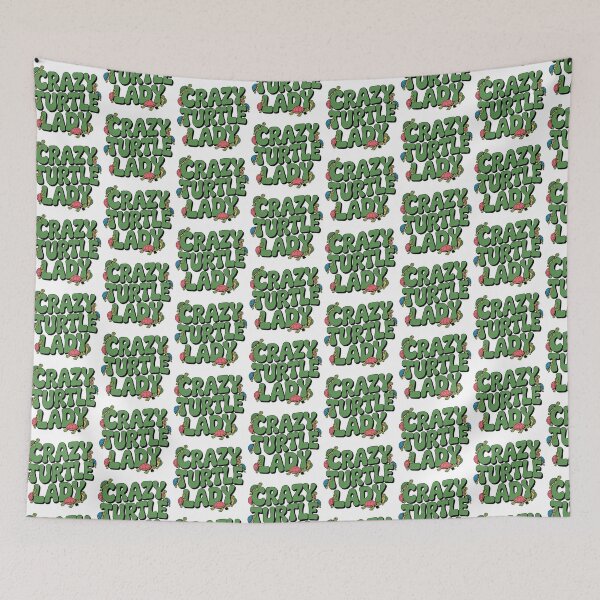 Item preview, Crazy Turtle Lady designed and sold by graphic-genie.