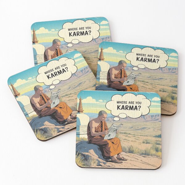 Item preview, Where Are You KARMA? designed and sold by Taos Hum Mercantile .