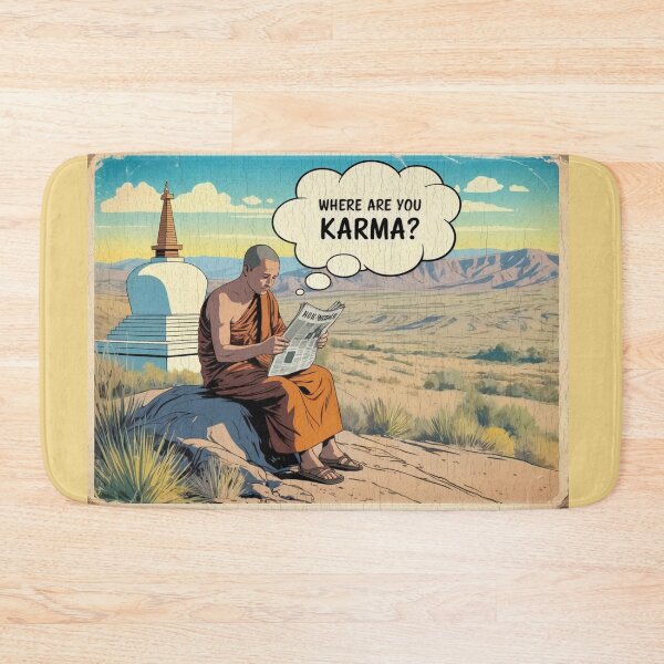 Item preview, Where Are You KARMA? designed and sold by Taos Hum Mercantile .