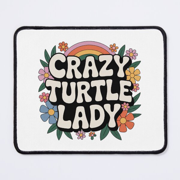 Item preview, Crazy Turtle Lady designed and sold by graphic-genie.