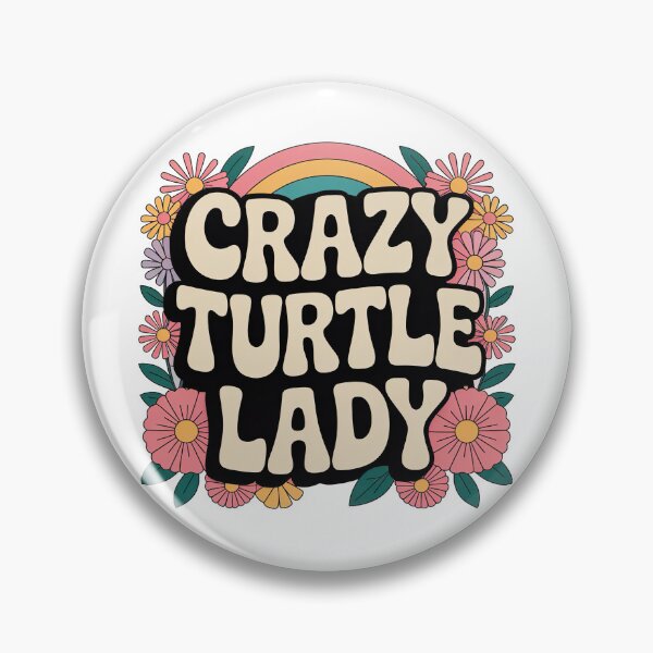 Item preview, Crazy Turtle Lady designed and sold by graphic-genie.