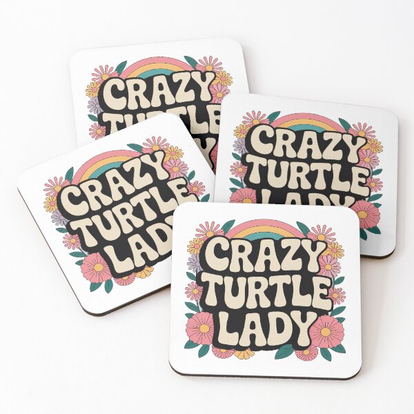 Item preview, Crazy Turtle Lady designed and sold by graphic-genie.