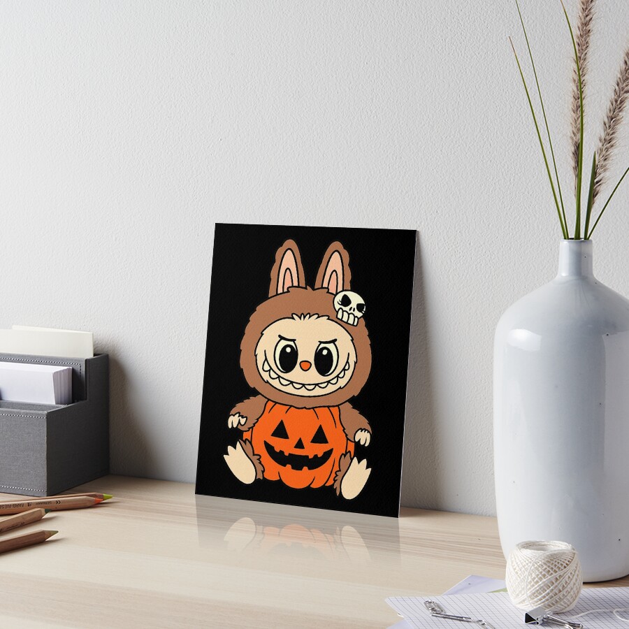 Pumpkin Labubu Poster