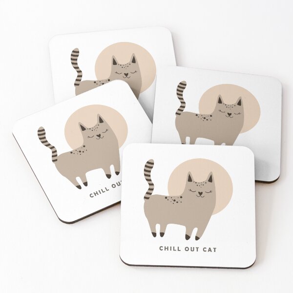 Item preview, Cream Chill Out Cat  designed and sold by newmariaph.