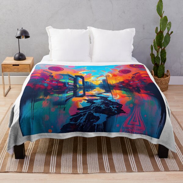 Item preview, Urban Dreamscape in Vibrant Colors designed and sold by sharon1210.