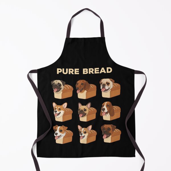 Item preview, Funny Pure Bread Dog Breeds Pug Loaf Dog Rolling Fatties designed and sold by d247.