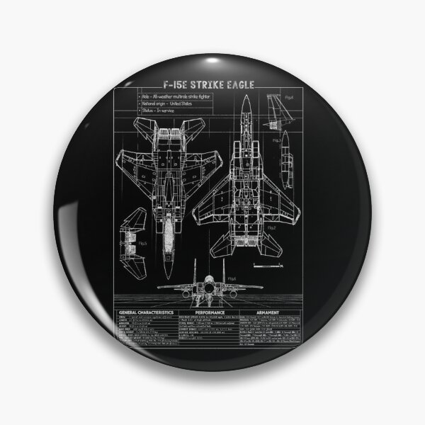 Item preview, F 15 Eagle Blueprint designed and sold by suhrnaqvio.