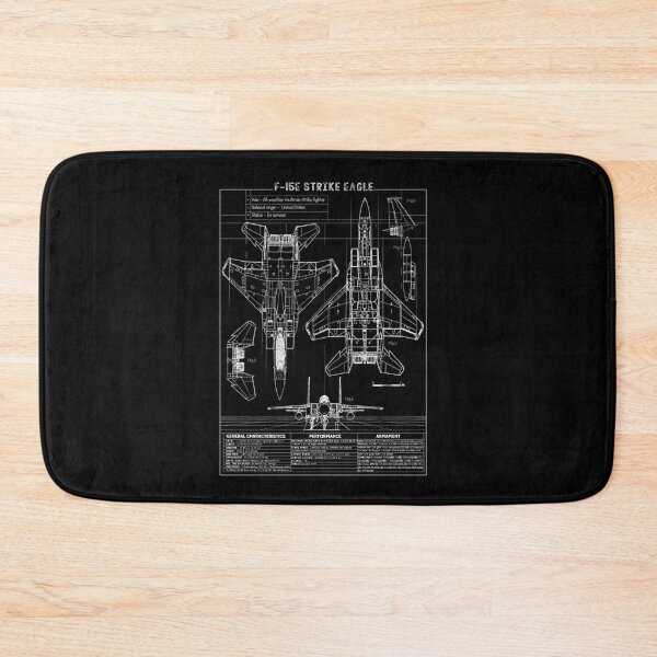 Item preview, F 15 Eagle Blueprint designed and sold by suhrnaqvio.