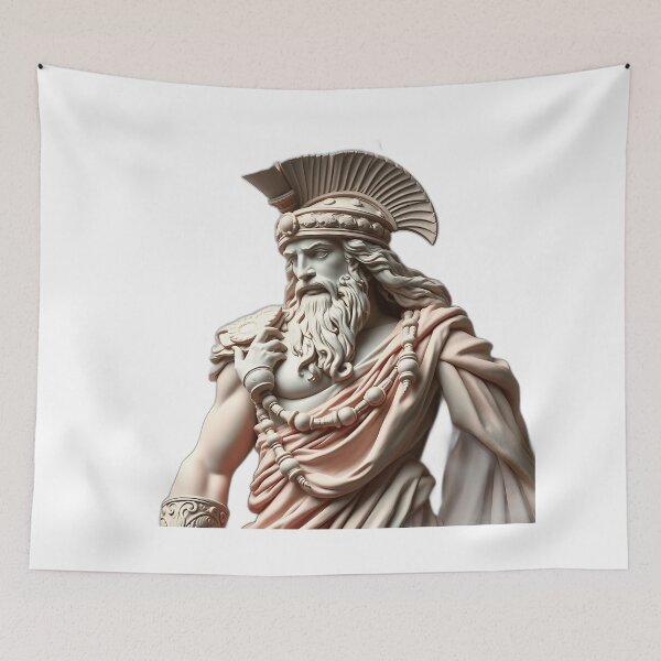 Item preview, Pastel Classical Warrior Statue designed and sold by sharon1210.
