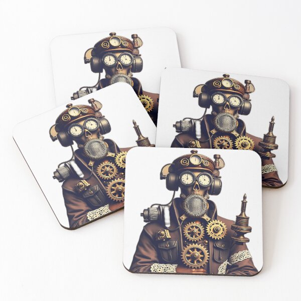 Item preview, Steampunk Automaton Inventor Artwork designed and sold by sharon1210.