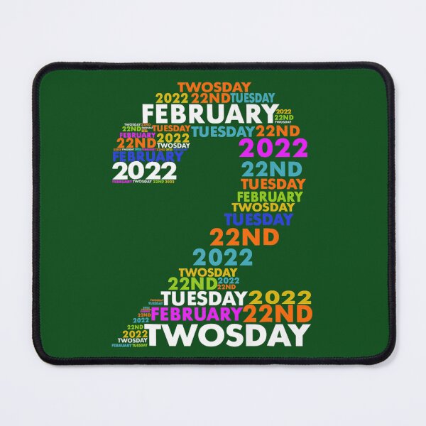 Item preview, february 2nd 2022 - 2-22-22 happy twosday 2022 22222  designed and sold by DCRCarCulture.