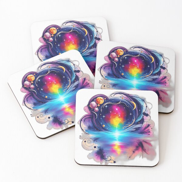 Item preview, Celestial Night Abstract Spectrum designed and sold by sharon1210.
