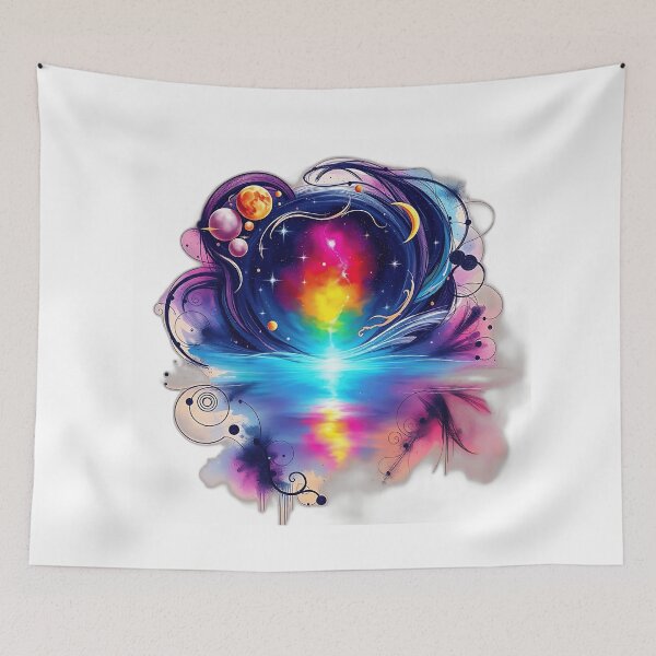 Item preview, Celestial Night Abstract Spectrum designed and sold by sharon1210.