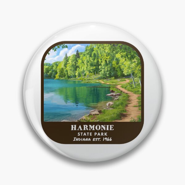 Item preview, Vintage Harmonie State Park (Indiana State Park) designed and sold by RabbitK.