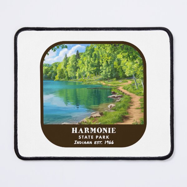 Item preview, Vintage Harmonie State Park (Indiana State Park) designed and sold by RabbitK.