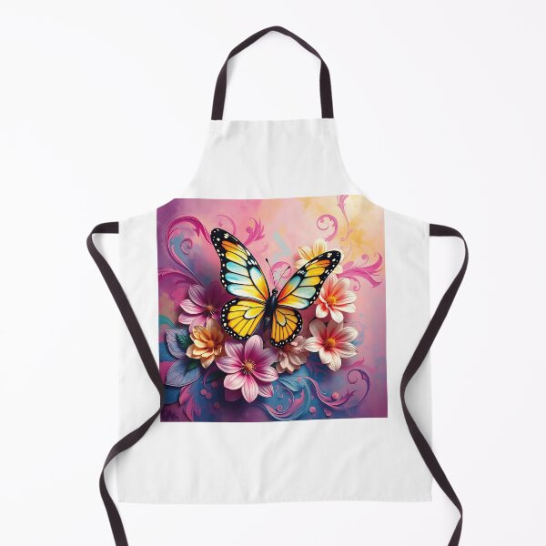 Item preview, Majestic Butterfly with Floral Swirls designed and sold by sharon1210.