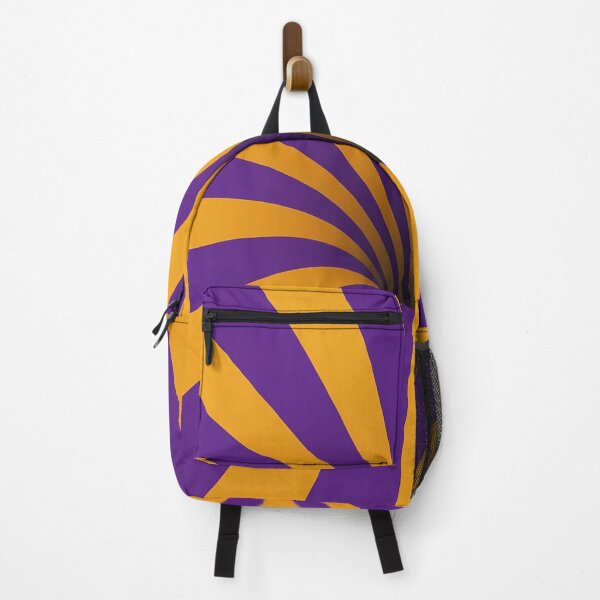 Item preview, Hypnotic Purple & Orange Optical Illusion Vortex Tunnel Stripe Artwork designed and sold by AnTartstudios.