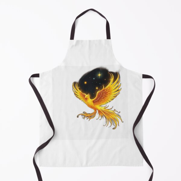 Item preview, Golden Phoenix in Cosmic Space designed and sold by sharon1210.
