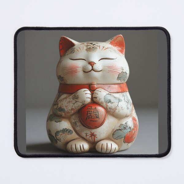 Item preview, Feng Shui Lucky Cat - Prosperity & Good Fortune designed and sold by Myra365Art.