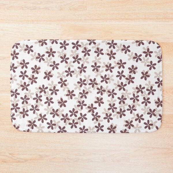 Item preview, Brown Flower Seamless Pattern Opaque and Translucent Overlap designed and sold by Deanmindvortex.