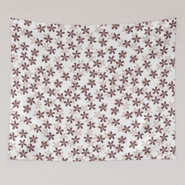 Item preview, Brown Flower Seamless Pattern Opaque and Translucent Overlap designed and sold by Deanmindvortex.