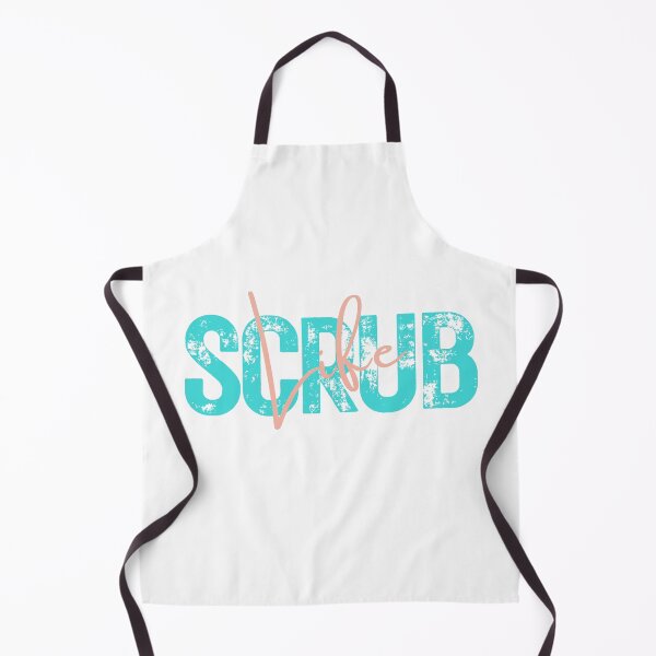Item preview, Scrub Life – Distressed Aqua Lettering Nurse Student Sticker & Tee designed and sold by Fig Tree Lane - Art &Tees.