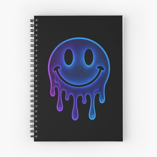 Item preview, “Trippy Smiley – Neon Psychedelic Vibes” designed and sold by DailyVibesCo.