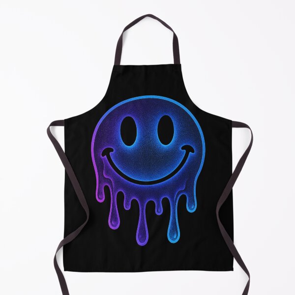 Item preview, “Trippy Smiley – Neon Psychedelic Vibes” designed and sold by DailyVibesCo.