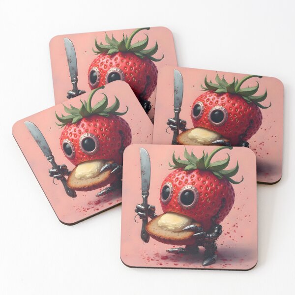 Item preview, Strawberry Toast  designed and sold by Babylonia @ CəRyn Lab AI .