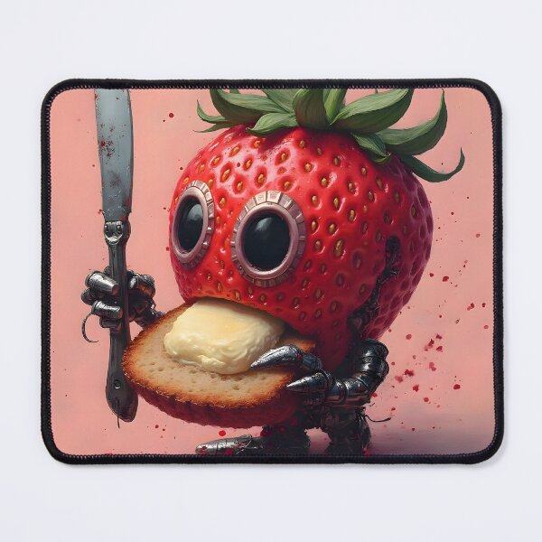 Item preview, Strawberry Toast designed and sold by Babylonia @ CəRyn Lab AI .