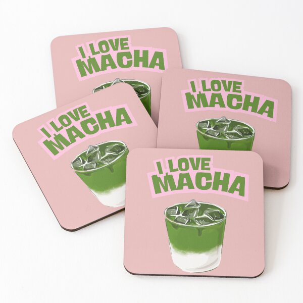 Item preview, I Love Matcha – Bold Green and Black Tea Lover Design designed and sold by trendplusco.