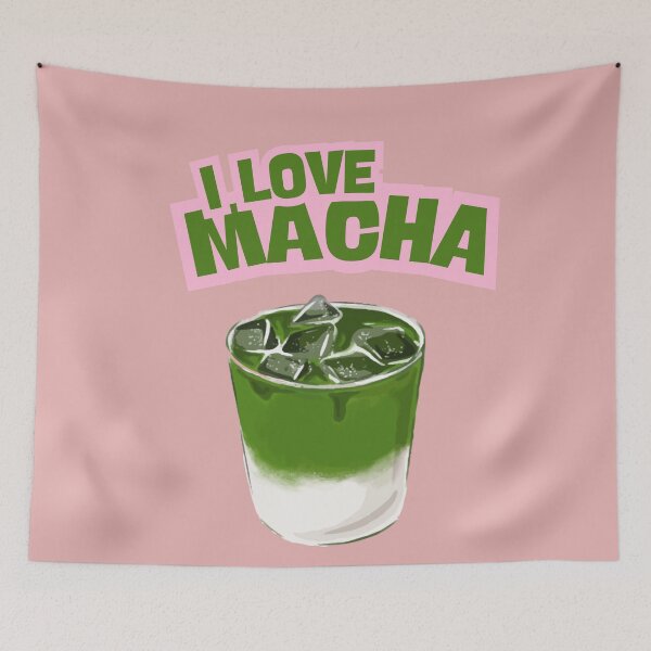Item preview, I Love Matcha – Bold Green and Black Tea Lover Design designed and sold by trendplusco.