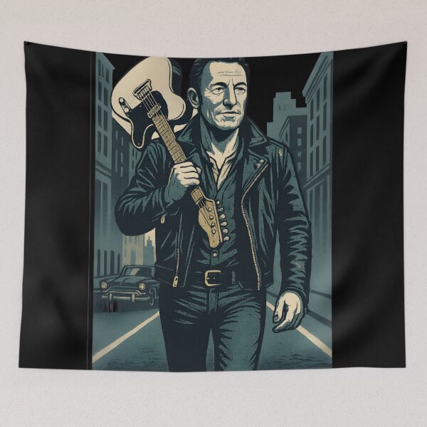 Item preview, Bruce Springsteen – Urban Working Class Hero Art designed and sold by DamianRoy88.