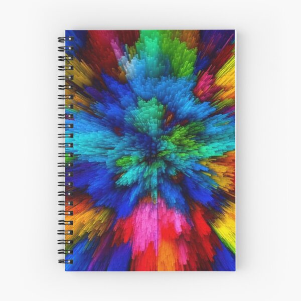 Item preview, Color Explosion Abstract Art designed and sold by Mixture-Designs.
