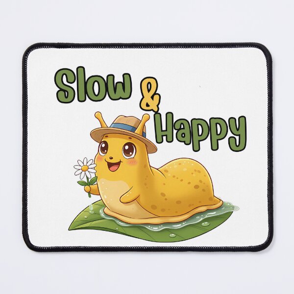 Item preview, Slow & Happy Banana Slug | Cute Nature Lover's Tee designed and sold by Sitred123.