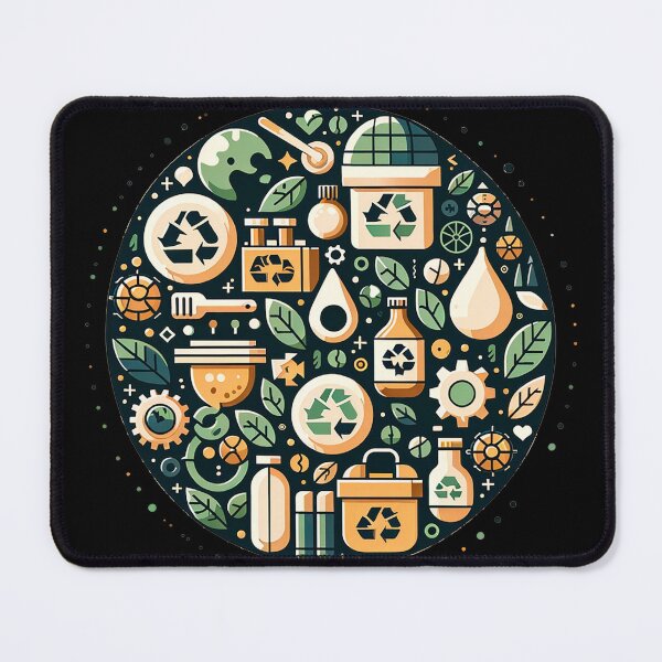 Item preview, Ecology Illustration – Sustainability and Recycling Concept Art designed and sold by SholoStudio.