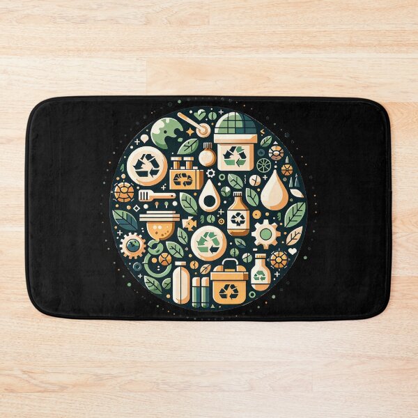 Item preview, Ecology Illustration – Sustainability and Recycling Concept Art designed and sold by SholoStudio.