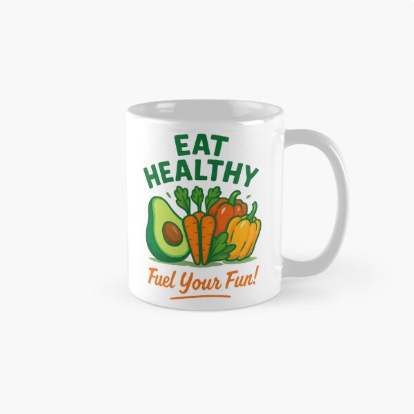 Item preview, Eat healthy - Fuel your fun  designed and sold by GUNAPRIYAA.