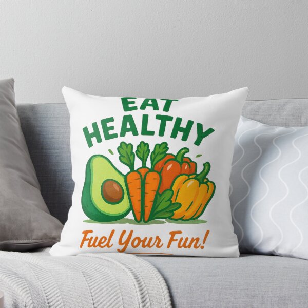 Item preview, Eat healthy - Fuel your fun  designed and sold by GUNAPRIYAA.