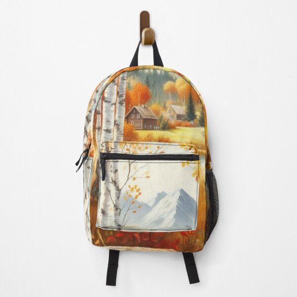 Item preview, Mountain Autumn Scene designed and sold by LyssasMindArt.