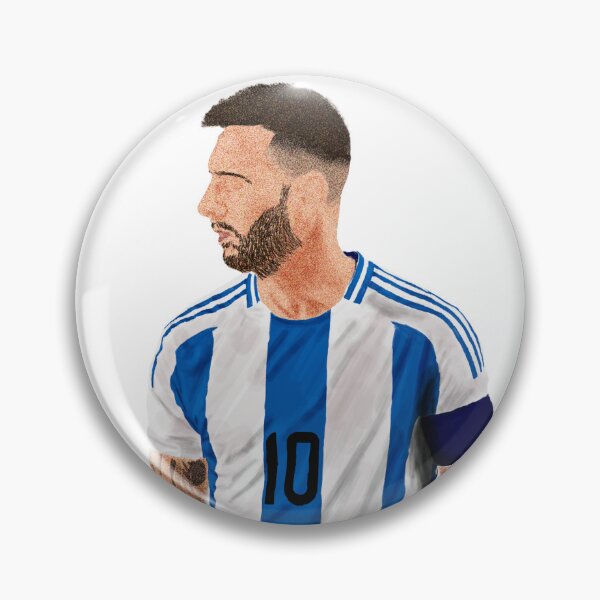 Item preview, Messi em pintura digital designed and sold by JONPIPOU.