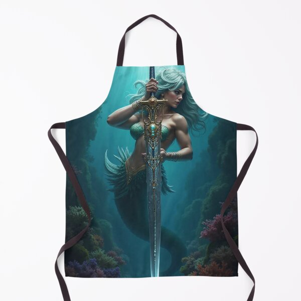 Item preview, Mermaid Warrior designed and sold by AbyssalVisions.