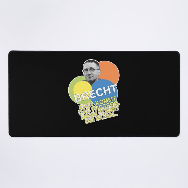 Item preview, Bertolt-Brecht-Quote-Morality designed and sold by LinneaVanhor.
