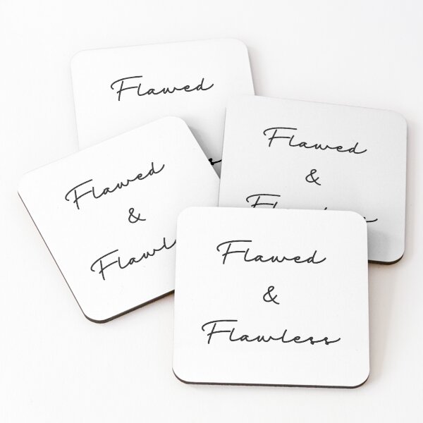 Item preview, Flawed & Flawless designed and sold by The Daily Inspo.