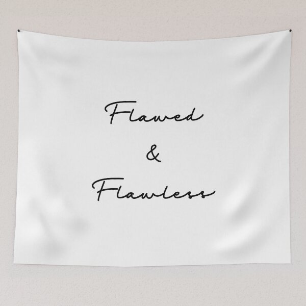 Item preview, Flawed & Flawless designed and sold by The Daily Inspo.