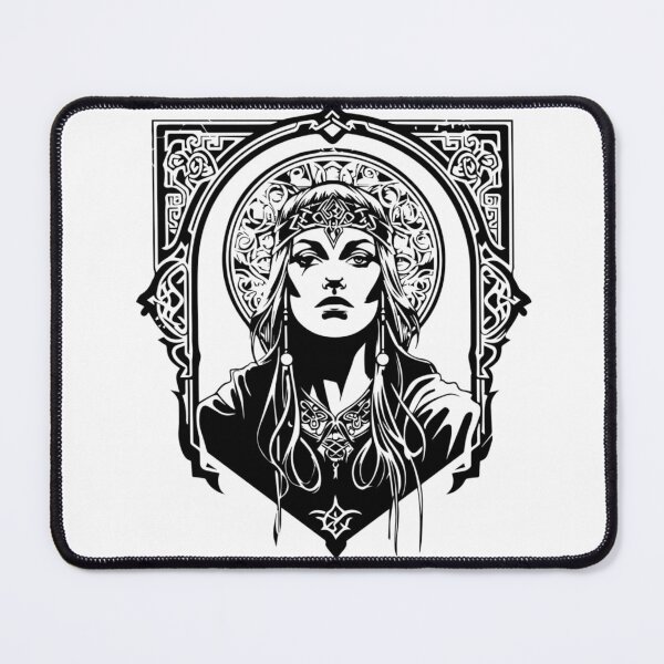 Item preview, Ériu – Celtic Goddess Silhouette Design designed and sold by CelticSoulShop.