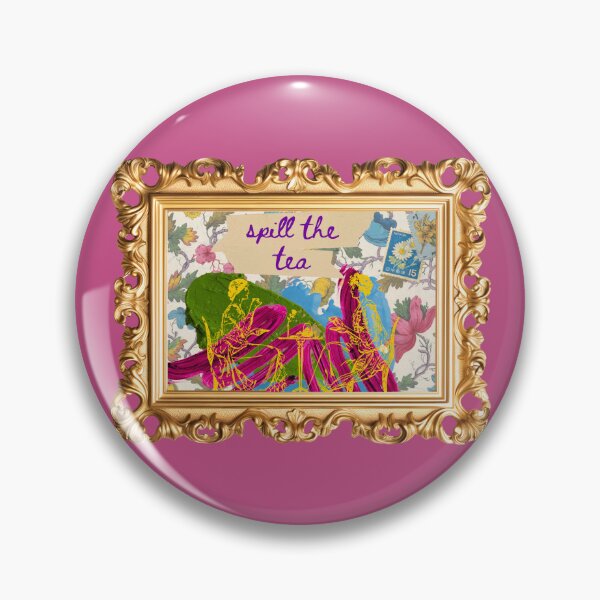 Item preview, spill the tea (Frame) designed and sold by ClipStick.