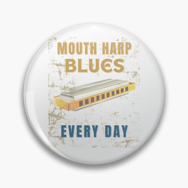 Item preview, Mouth Harp Blues Every Day Musical Instrument Emotions designed and sold by MojNetSerwis WWK.