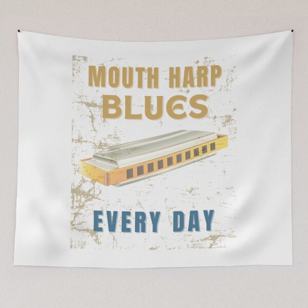 Item preview, Mouth Harp Blues Every Day Musical Instrument Emotions designed and sold by MojNetSerwis WWK.